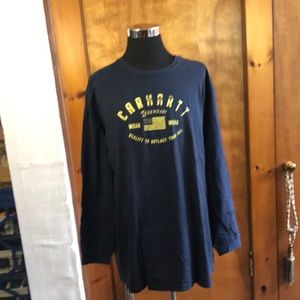 Carhartt Long Sleeved T Shirt. 3XL Tall.